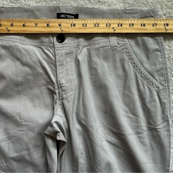 ARC’TERYX WOMENS RELAXED FIT PANTS SIZE 10 TALL ACTIVE OUTDOORS HIKING - Picture 6 of 9